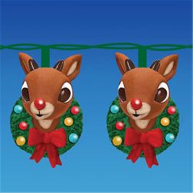 Kurt S. Adler- Inc. RU9142 Kurt Adler 10-Light Rudolph Light Set