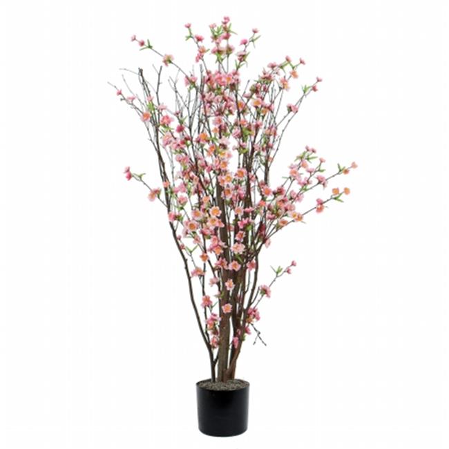 Vickerman T133003-06 4 Hot Pink Blossom Tree