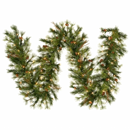 6' Mixed Country Garland 180T 50WmLED