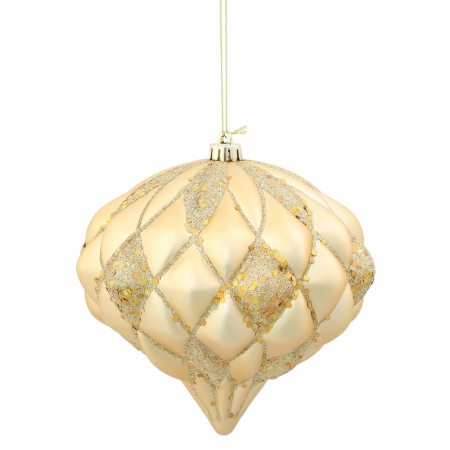 5.7'' Gold Matte-Glitter Diamond