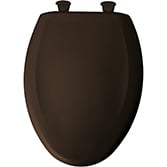 BEMIS 7B1200SLOWT 248 Slow Close STA-TITE Elongated Closed Front Toilet Seat in Espresso Brown -  Bemis Products