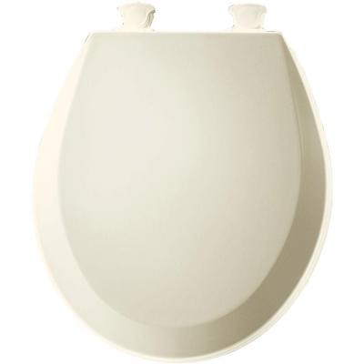 BEMIS 7B500EC 346 Lift-Off Round Closed Front Toilet Seat in Biscuit