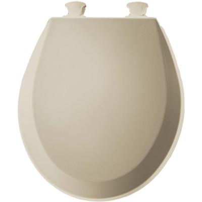 BEMIS 7B500EC 006 Lift-Off Round Closed Front Toilet Seat in Bone