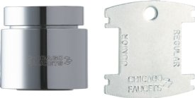Picture of Chicago Faucets E2805-5JKABCP .81 in. - 24 UNS Solid Brass Female Vandal Proof Non-Aerating Spray Outlet