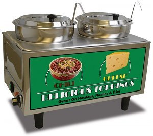Picture of Benchmark USA 51074A Chili & Cheese Warmer 2 Pumps - 2 boxes