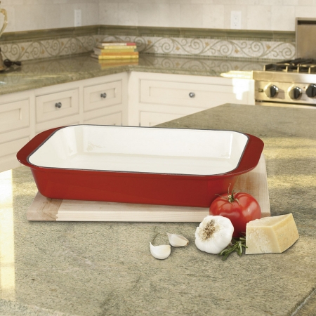 Cuisinart Ci113624Cr Roasting Pan Ci Red