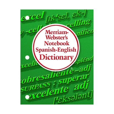 Picture of Merriam - Webster  Inc. MW-6725 Merriam Websters Notebook Spanish