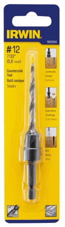 IRWIN 7/32 in. D X 4.5 in. L High Speed Steel Wood Countersink 1 pc