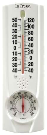 Picture of Lacrosse Technology 204-109 8.75 in. Tube Thermometer With Hygrometer & Key Hider