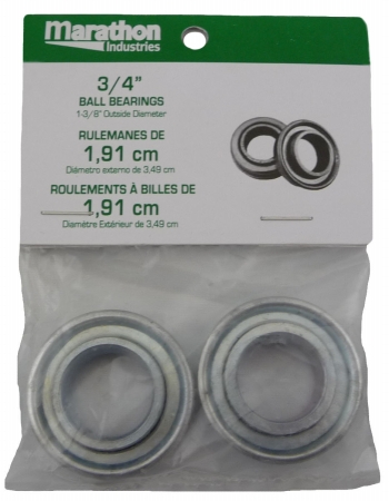 Marathon 3/4" Standard Ball Bearings - 60010 (2 Pack)