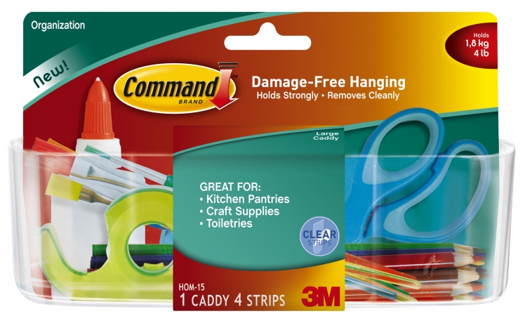 Picture of 3m HOM-15 Clear Large Command Caddy