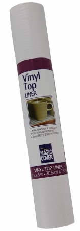 5 in. X 12 in. White Grip Paper Liner - White