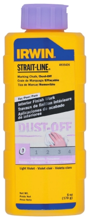 Picture of Irwin Industrial Tool 4935426 6 Oz Light Violet Strait Line Chalk