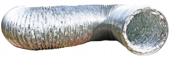 4 in. X 5 in. SilverDuct Dryer Transition Duct
