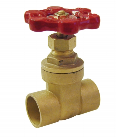 1 in. Copper Sweat Low Lead Gate Valve