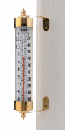 Picture of Weems & Plath/conant Brass T16LFB 12.25 in. Grande View Thermometer