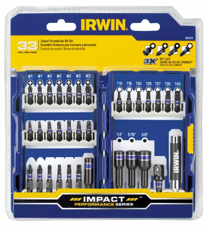 Picture of Irwin Industrial Tool 1840315 Fastener Drive 33 Piece Set