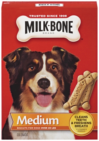 Picture of Big Heart Pet Brands 79100-51410 24 Oz Milk-Bone Dog Snacks For Medium Dogs
