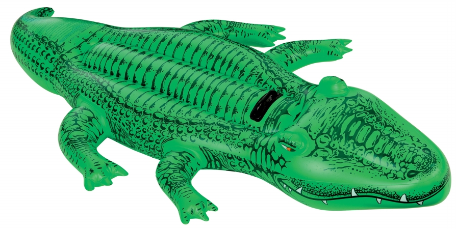 Intex Recreation 58562EP 80 in. X 45 in. Giant Gator Inflatable Ride On Water Toy -  Intex Recreation Corp