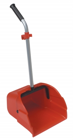 12 in. Jumbo Lobby Dustpan With Long Handle
