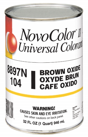 Brand 768897N QT 1 Quart I Brown Oxide NovoColor II