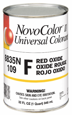 1 Quart F Red Oxide NovoColor II