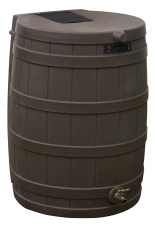 Rain Wizard 50 Gallon Rain Barrel - Oak