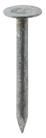 Prime Source 1EGRFG 1 in. Electro Galvanized Roofing Nails 50 Lb Pack -  GRIP-RITE