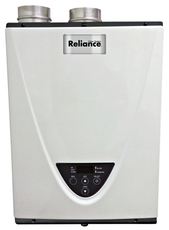 TS-340-GIH 180K Indoor Tankless Condensing Water Heater -  Reliance Water Heater Co