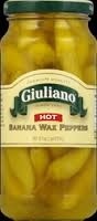 Picture of GIULIANO PEPPER BANANA HOT-16 OZ -Pack of 6