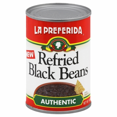 Picture of LA PREFERIDA BEAN REFRIED BLACK AUTHEN-16 OZ -Pack of 12