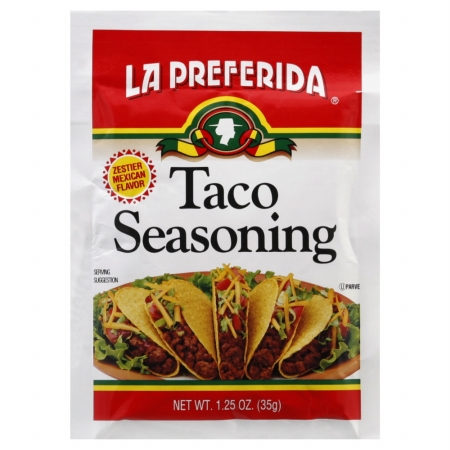 Picture of La Preferida Seasoning Taco-1.25 Oz -Pack Of 12