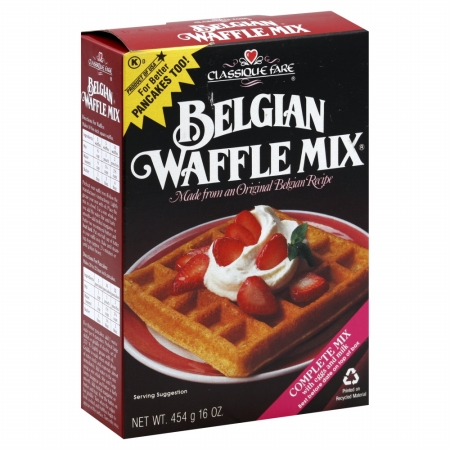 Picture of CLASSIQUE FARE MIX WAFFLE BELGIAN-16 OZ -Pack of 6