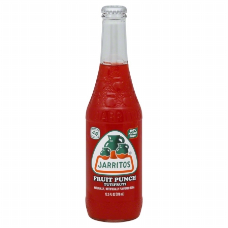 Picture of JARRITOS  234986 JARRITOS SODA FRUIT PUNCH - Case of 24 - 12.5 OZ