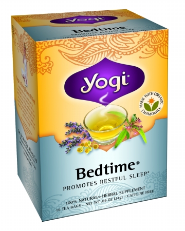YOGI TEAS TEA BEDTIME ORG3-16 BG -Pack of 6