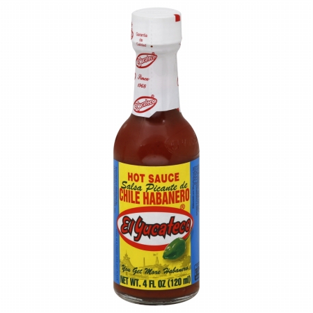 Picture of EL YUCATECO SAUCE HABANERO-4 OZ -Pack of 12