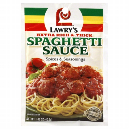 Picture of LAWRYS MIX SCE SPAG RICH&amp;THICK-1.42 OZ -Pack of 12