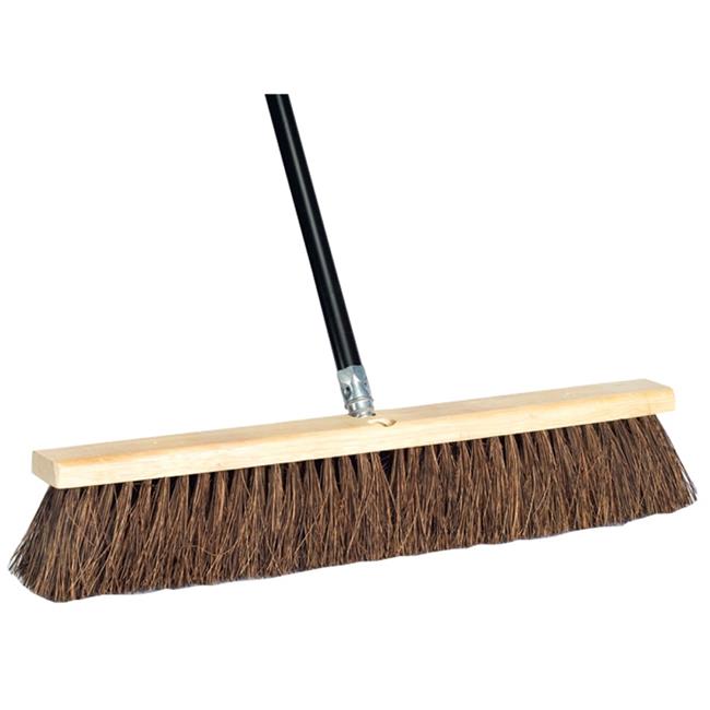 Dqb Industries 09982 24 in. Palmyra Push Broom & Handle