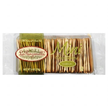LA PANZANILLA CROCCANTINI GARLIC MINI-6 OZ -Pack of 12