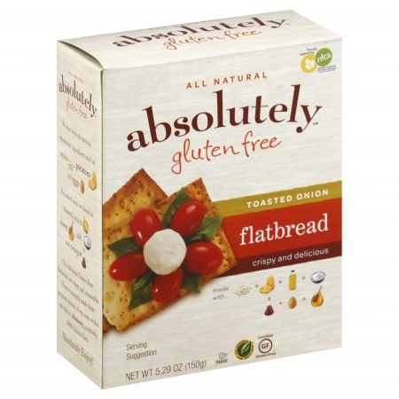 Picture of ABSOLUTELY GLUTEN FREE FLATBREAD GF TSTD ONIO-5.29 OZ -Pack of 12