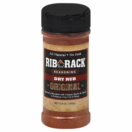 Rib Rack Seasoning Rub Original-5.5 Oz -Pack Of 6