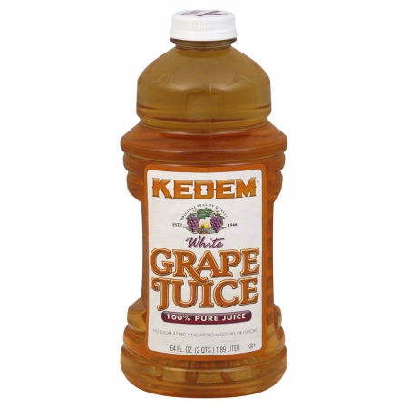 Picture of KEDEM JUICE WHITE GRP-64 FO -Pack of 8