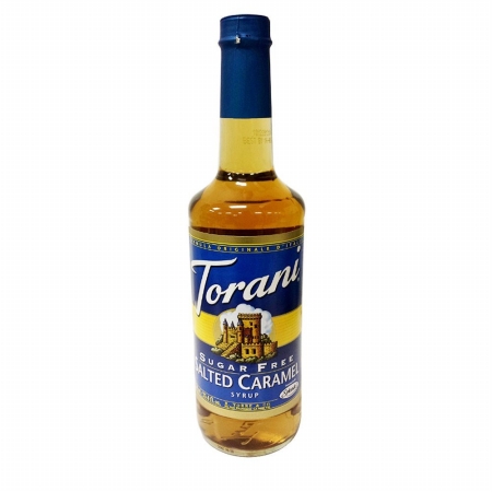 Picture of TORANI  99144 TORANI SYRUP SALTED CARAMEL SF - Case of 12 - 25.4 FO