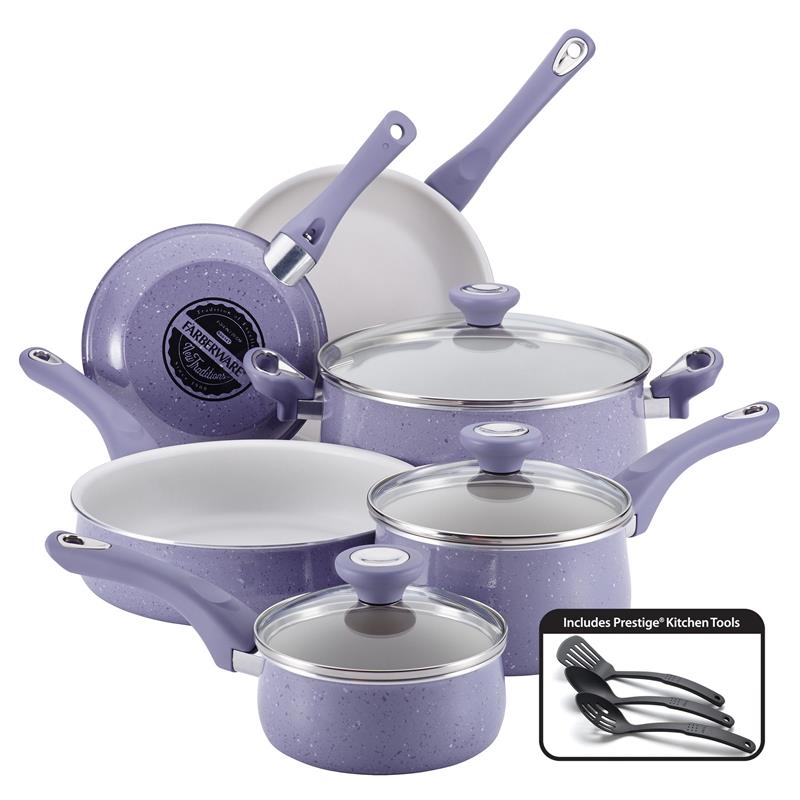 Picture of Farberware 16260 12-Piece Cookware Set - Lavender