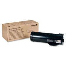 XER106R02720 Phaser 3610 WC 3615 Toner Cartridge- 5-900 Page Yield- Black -  Xerox