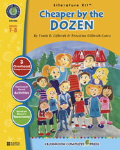 CC2700 Cheaper by the Dozen - Literature Kit Gr. 7-8