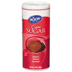 Pure Sugar Cane, 22 oz Canisters, 8 per Carton -  N`Joy, N`31186