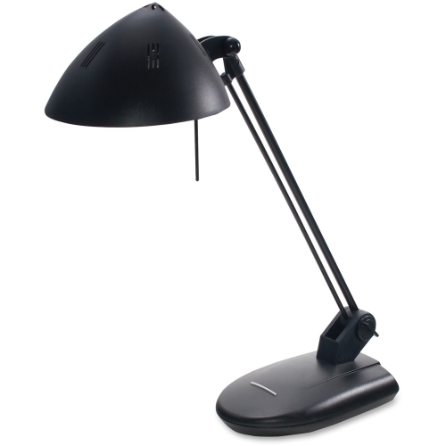 Luxo Corp L281MB High-Output Three-Level Halogen Desk Lamp, 13-1/4'' Reach, Matte Black