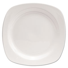 Picture of Office Settings&#44; Inc. CTS2 Chef`s Table Porcelain Square Dinnerware&#44; Salad Plate&#44; 8 1/2&apos;&apos; dia&#44; White&#44; 8/Box
