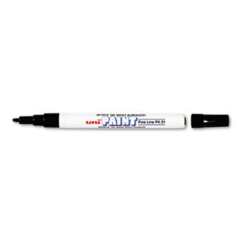 Picture of Sanford Ink Company 63701 uni-Paint Marker- Fine Point- Black